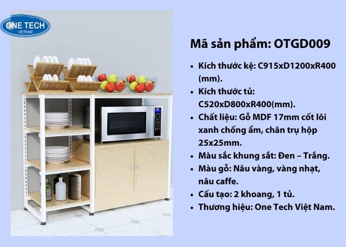 Kệ gia dụng màu vàng nhạt bắt mắt 