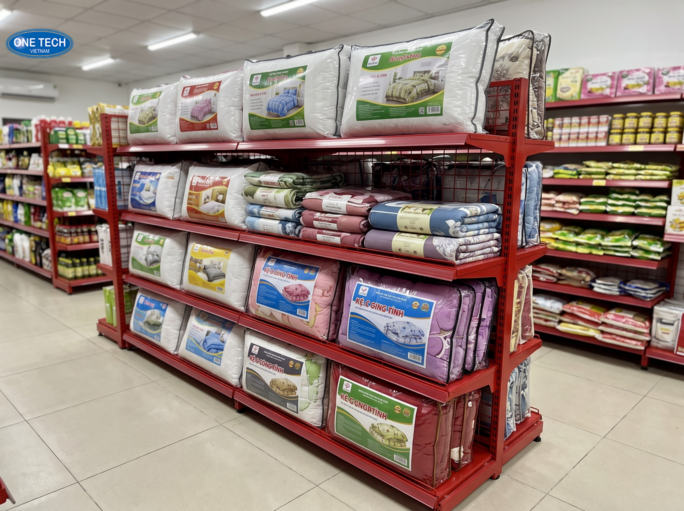Các loại kệ để chăn ga gối đệm thông dụng tại Thái Nguyên